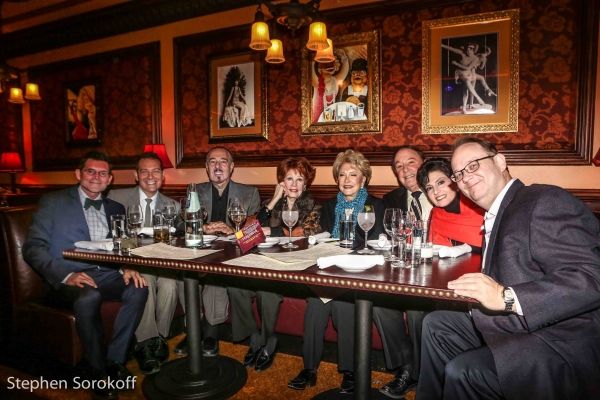 Terrence Flannery, Michael Feinstein,Marc Rosen, Arlene Dahl, Ginny Mancini, Allan La Photo