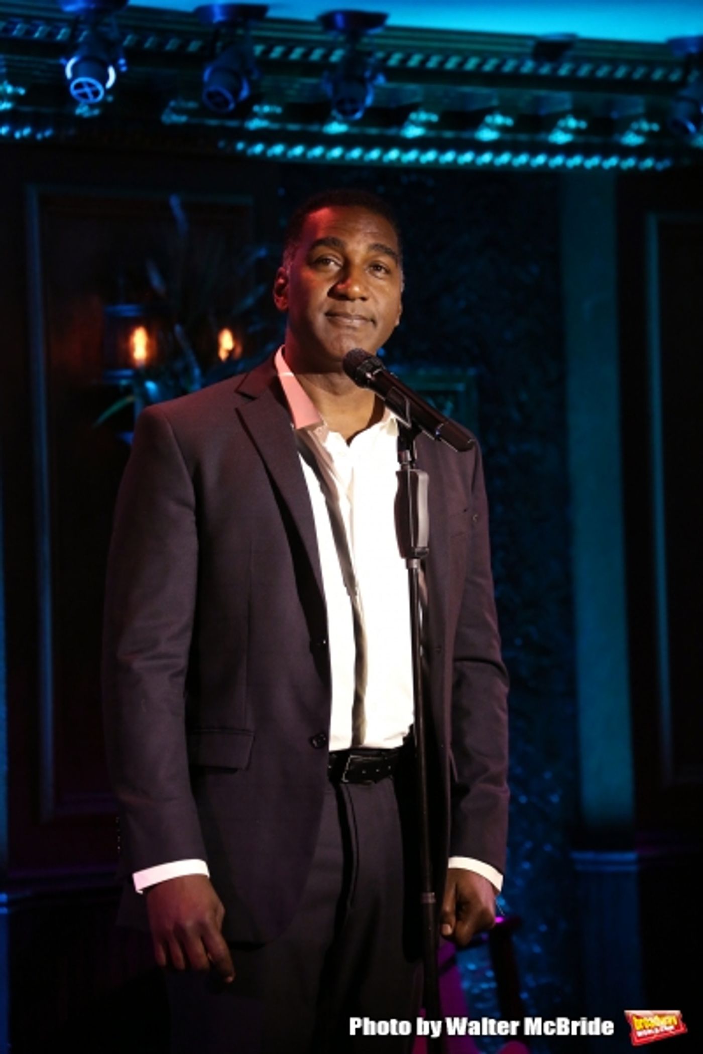 Photo Coverage: Norm Lewis Previews SWINGIN' CHRISTMAS at Feinstein's/54 Below  Image