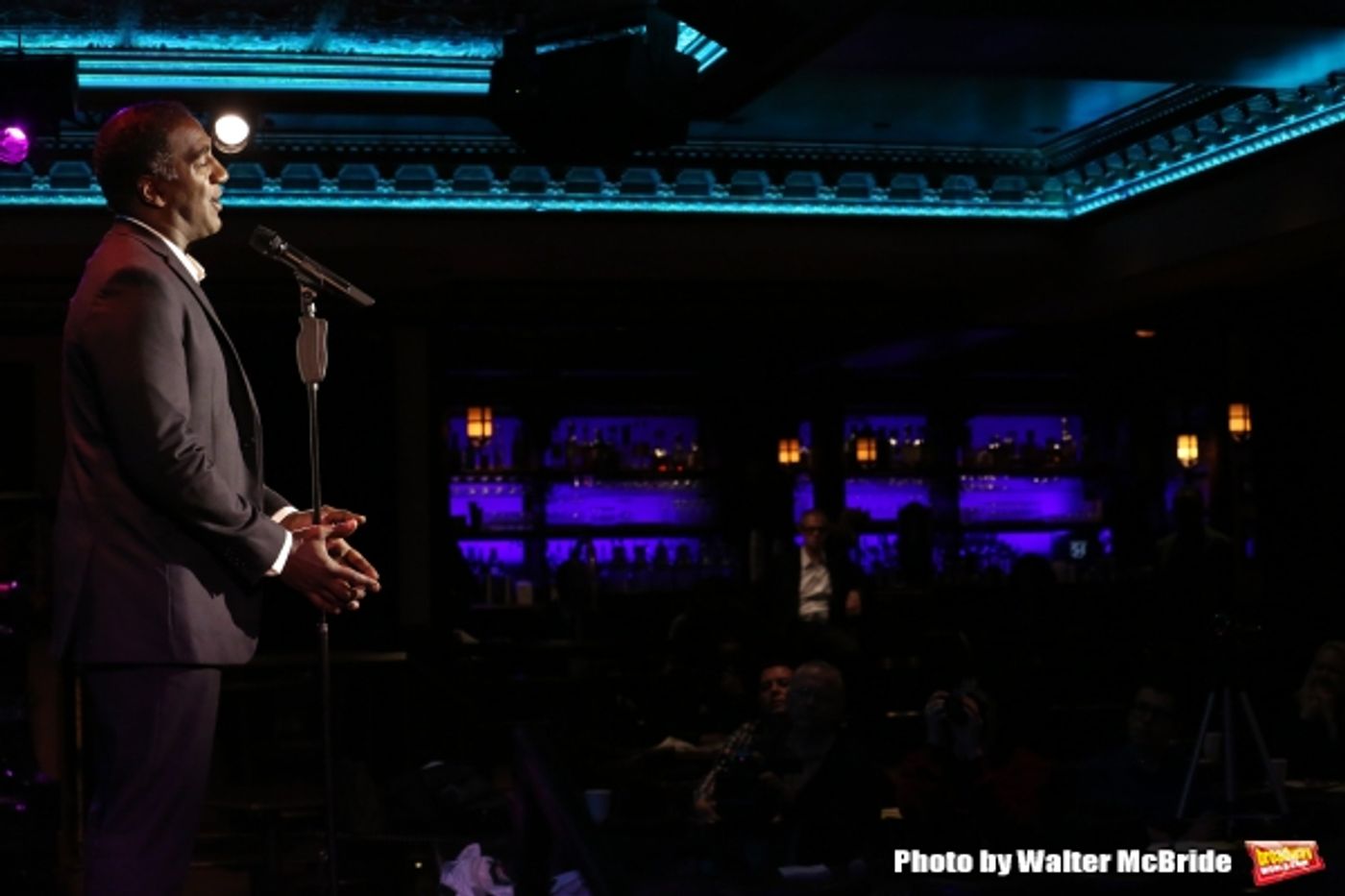 Photo Coverage: Norm Lewis Previews SWINGIN' CHRISTMAS at Feinstein's/54 Below  Image