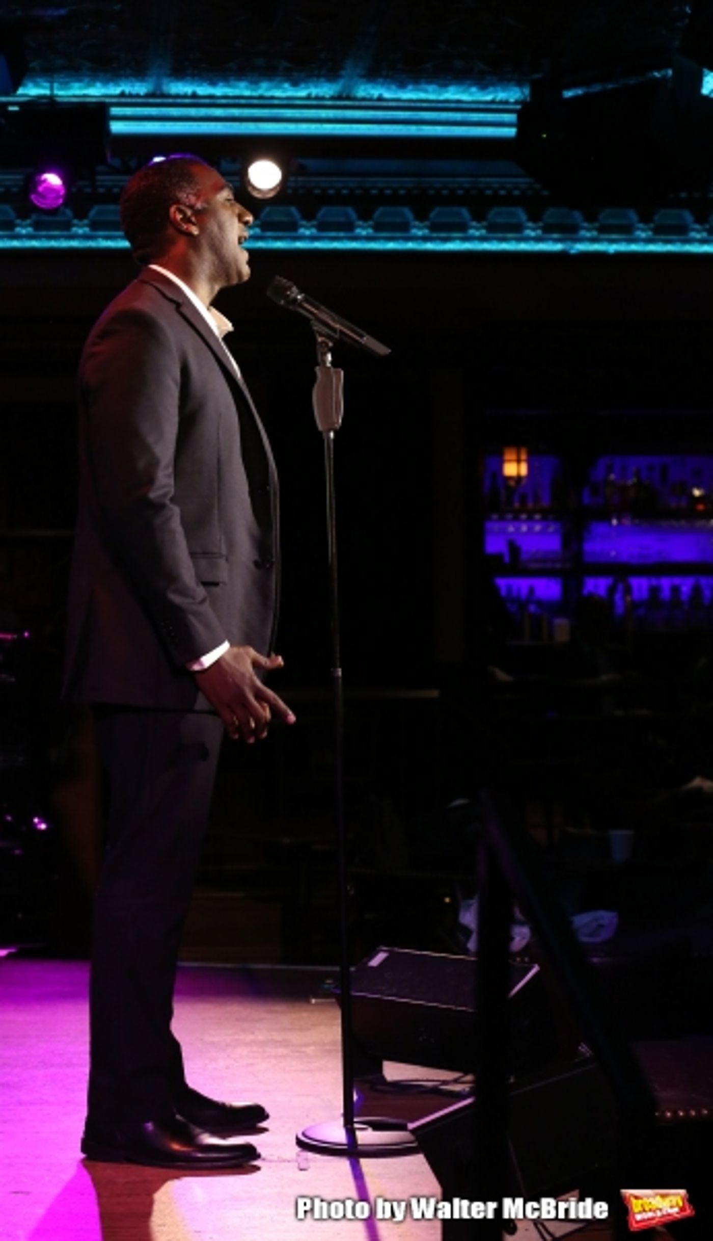 Photo Coverage: Norm Lewis Previews SWINGIN' CHRISTMAS at Feinstein's/54 Below  Image