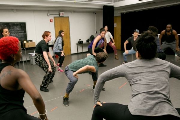 Photo Flash: First Look at Rehearsals for A.R.T.'s NATASHA, PIERRE & THE GREAT COMET OF 1812  Image