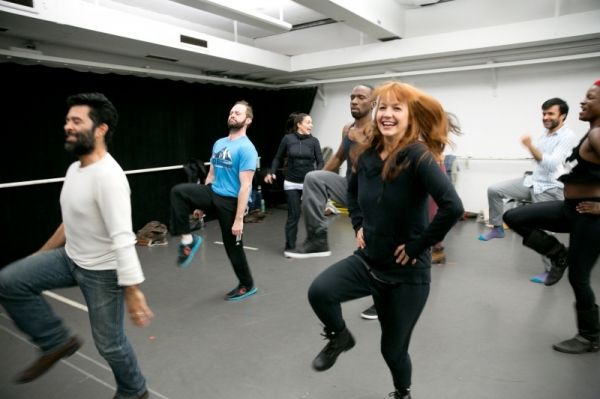 Photo Flash: First Look at Rehearsals for A.R.T.'s NATASHA, PIERRE & THE GREAT COMET OF 1812  Image