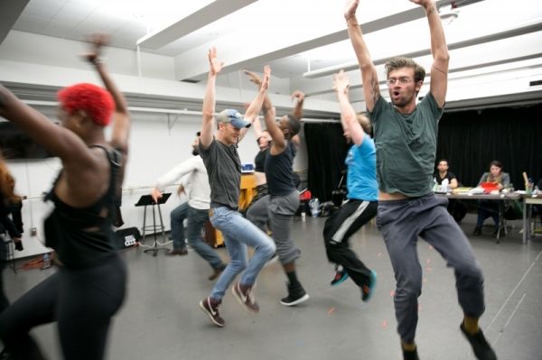 Photo Flash: First Look at Rehearsals for A.R.T.'s NATASHA, PIERRE & THE GREAT COMET OF 1812  Image