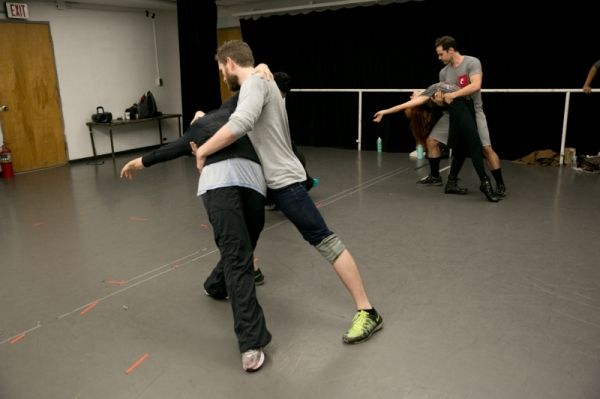 Photo Flash: First Look at Rehearsals for A.R.T.'s NATASHA, PIERRE & THE GREAT COMET OF 1812  Image