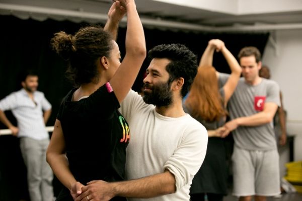 Photo Flash: First Look at Rehearsals for A.R.T.'s NATASHA, PIERRE & THE GREAT COMET OF 1812  Image