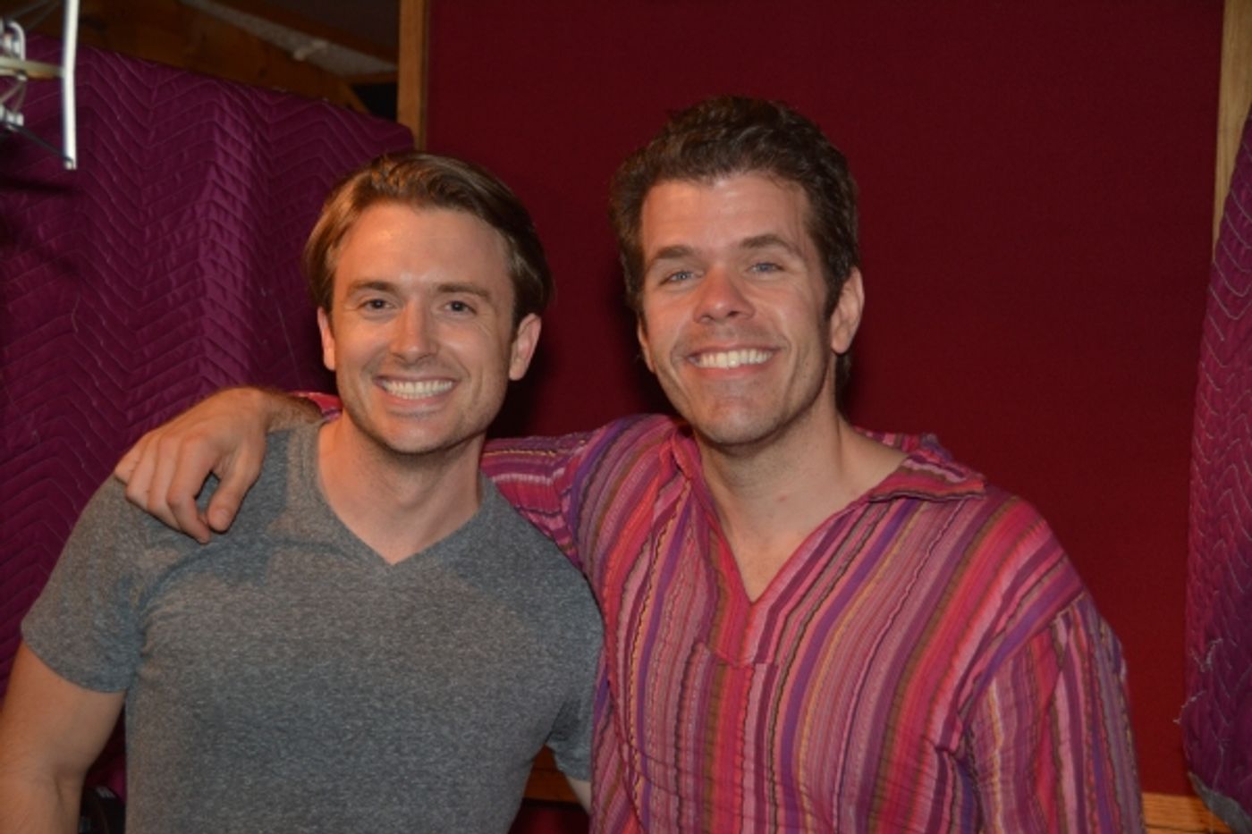 Exclusive Photo Coverage: Perez Hilton and James Snyder Sing an ELF Duet for Carols For A Cure! Image