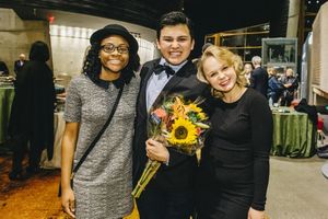 Zaria Graham, Leo James and Ana Christine Evans Photo