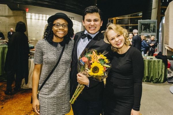 Zaria Graham, Leo James and Ana Christine Evans Photo