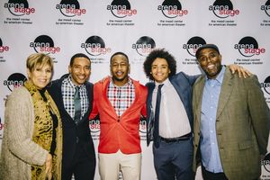  Charles Randolph-Wright and his guest with Darius Dotch, Nathan Barlow and James A.  Photo