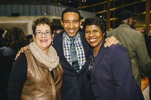 Molly Smith,  Charles Randolph-Wright and  Gwen Ifill Photo
