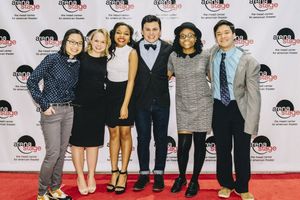 Cast members celebrate the opening night for AKEELAH AND THE BEE at Arena Stage Photo