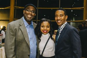 James A. Williams and Johannah Easley with  Charles Randolph-Wright Photo