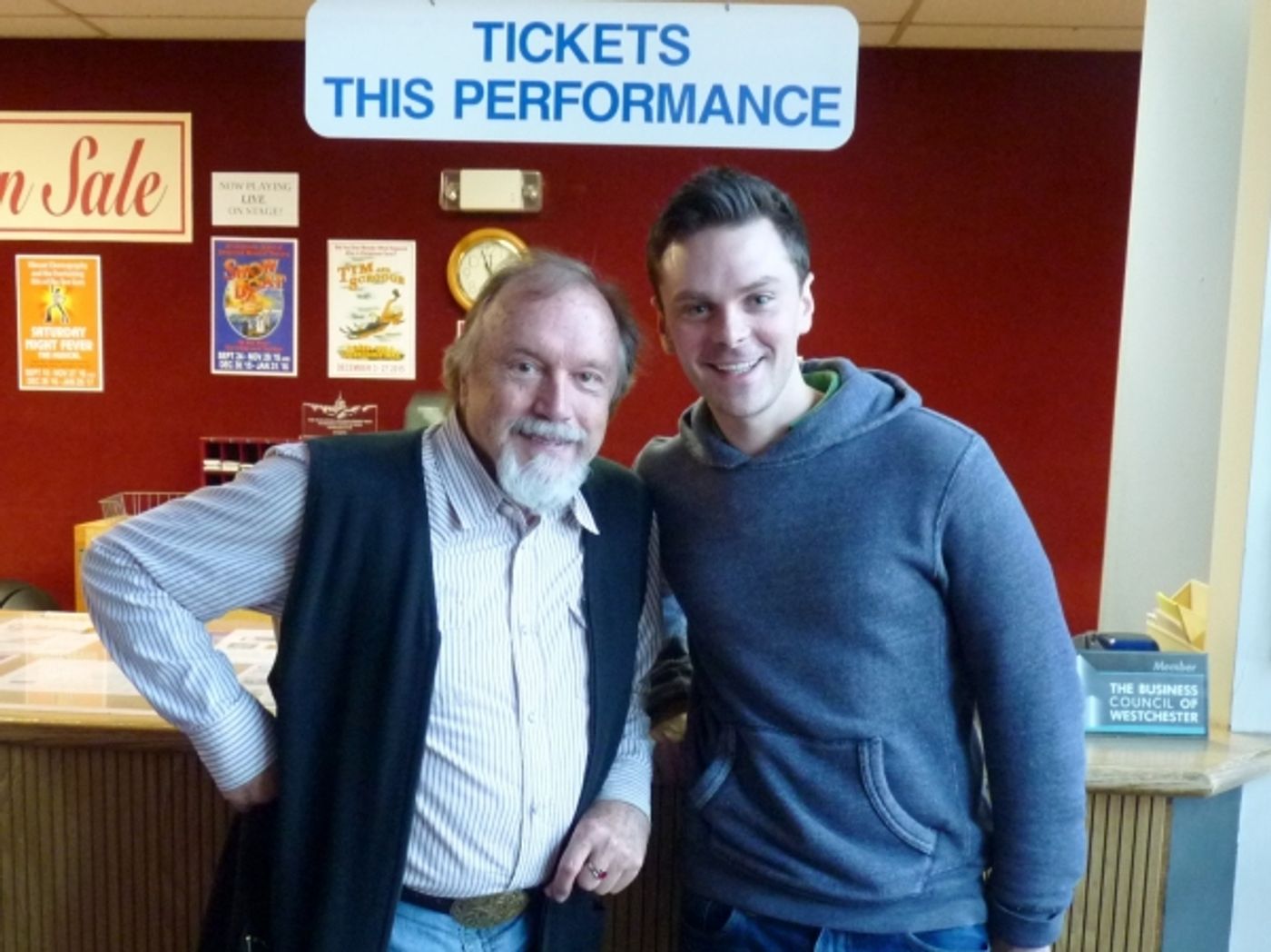 Photo Flash: Meet the Stars of 'TIM AND SCROOGE' at Westchester Broadway Theatre Photo Flash: Meet the Stars of 'TIM AND SCROOGE' at Westchester Broadway Theatre Image