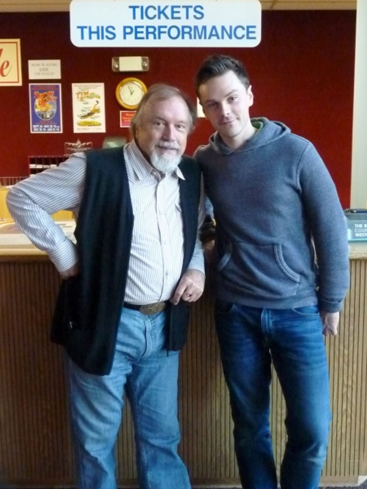 Photo Flash: Meet the Stars of 'TIM AND SCROOGE' at Westchester Broadway Theatre Photo Flash: Meet the Stars of 'TIM AND SCROOGE' at Westchester Broadway Theatre Image