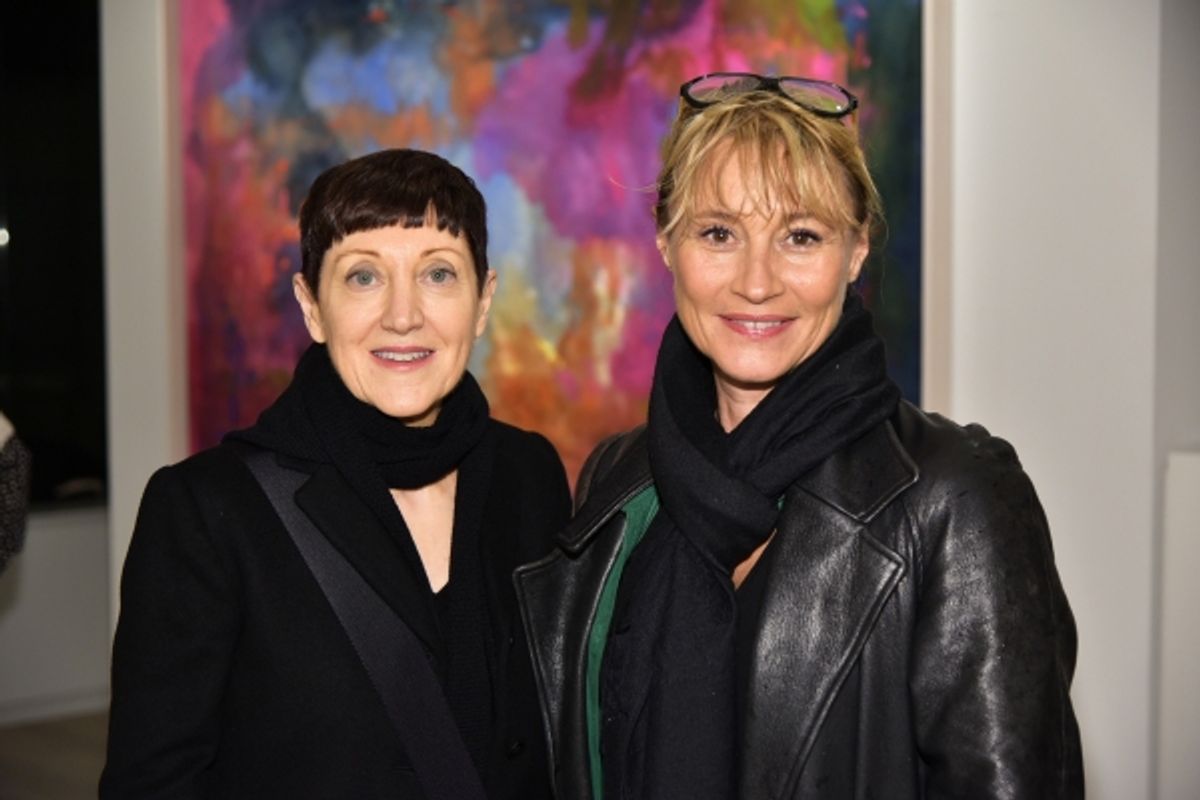 Michele Aboud, Muriel Vancauwen at 