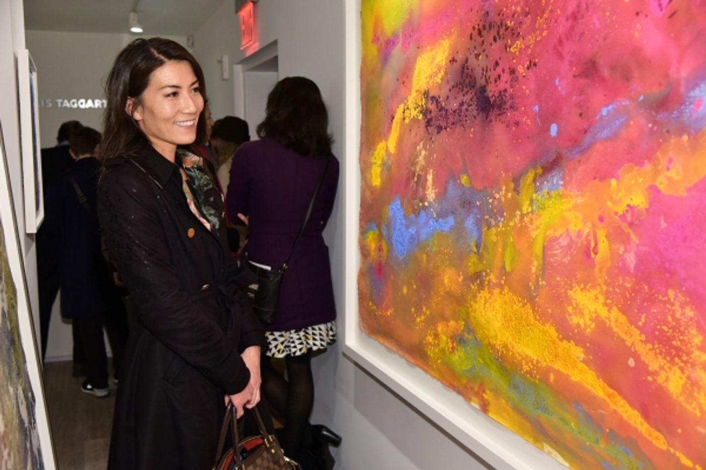 Photo Flash: Suzanne LaFleur Opening Takes Chelsea by Storm at Hollis Taggart Gallery  Image