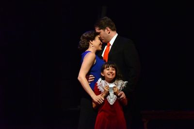 Kim Carson, Aaron Ramey and Sophia Eleni Kekllas Photo