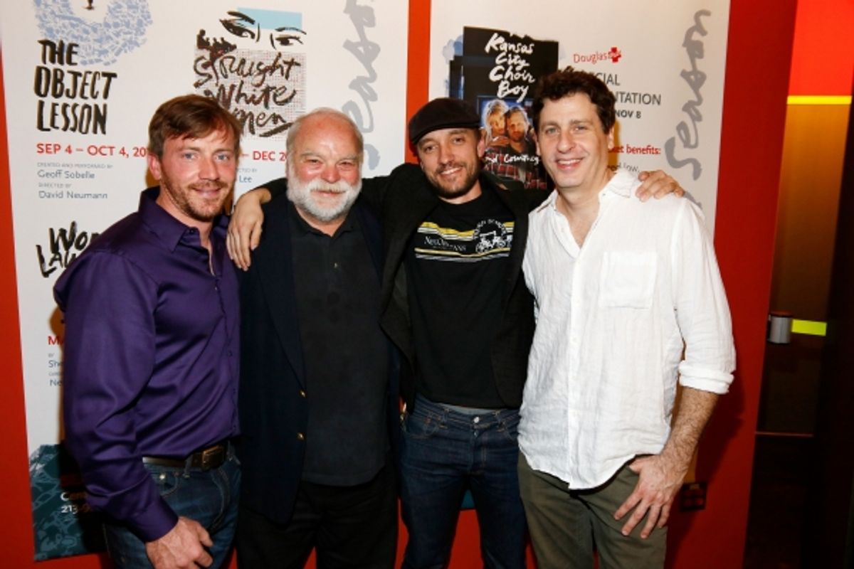 Brian Slaten, Richard Riehle, Frank Boyd and Gary Wilmes at 