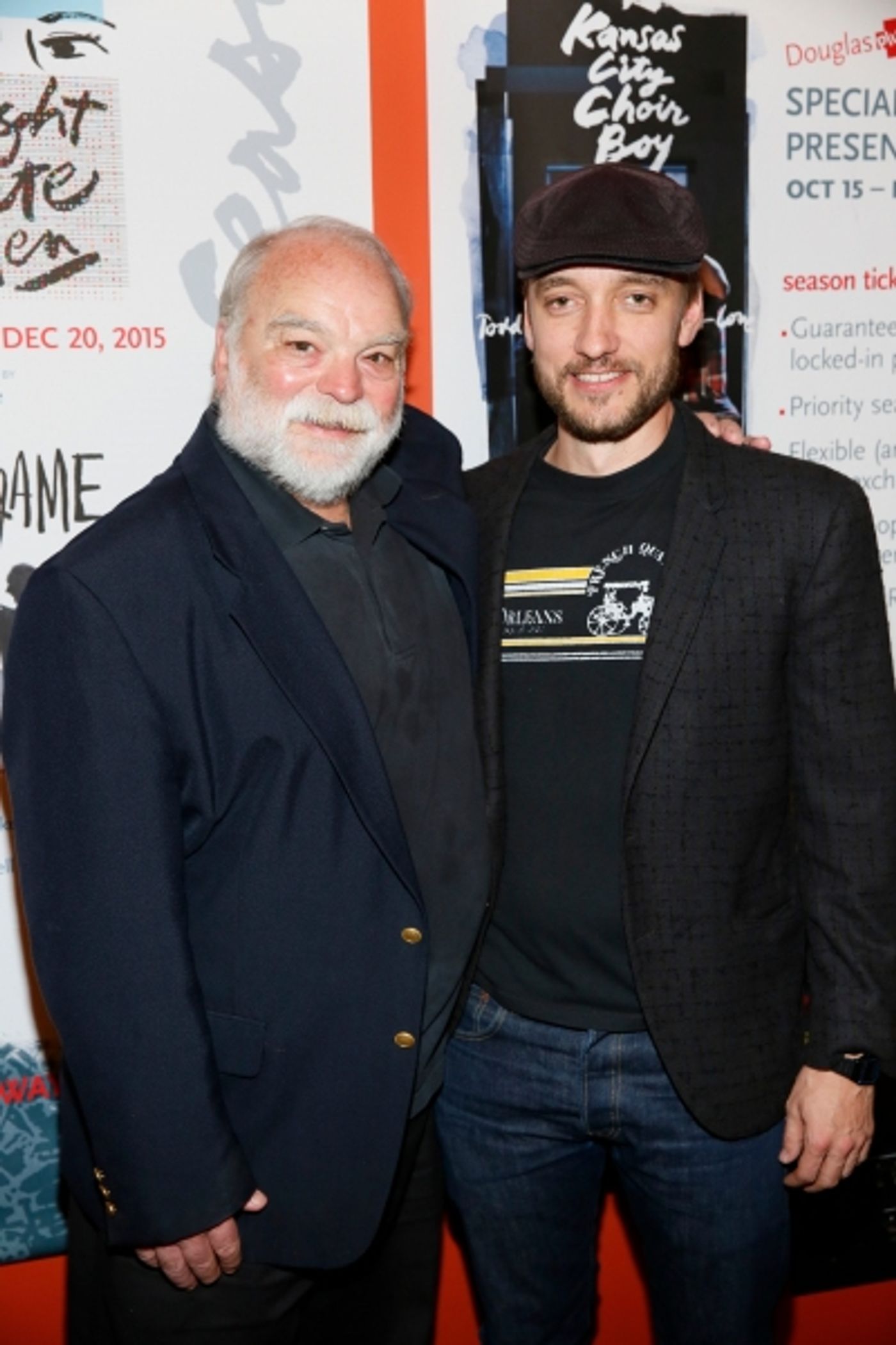 Photo Flash: STRAIGHT WHITE MEN Celebrates Opening Night at the Douglas  Image