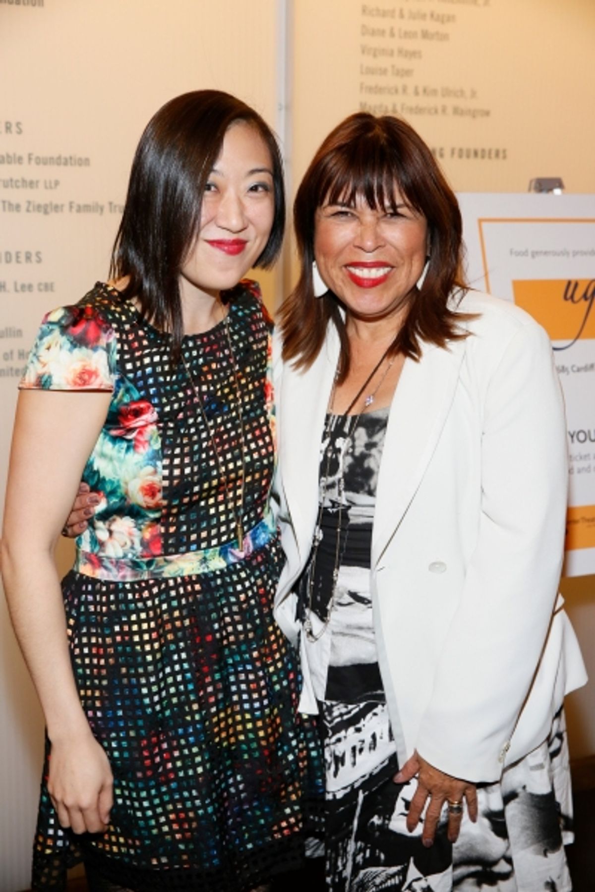 Playwright/ Young Jean Lee and CTG Associate Artistic  Diane Rodriguez at 