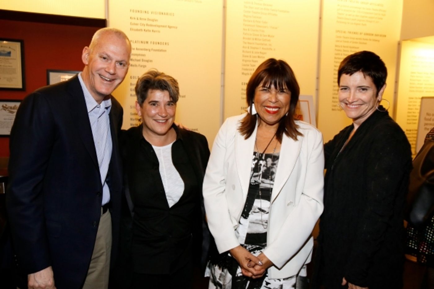 Photo Flash: STRAIGHT WHITE MEN Celebrates Opening Night at the Douglas  Image