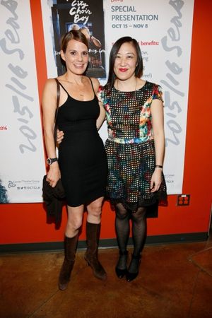 Actress Suzanne Cryer and playwright/ Young Jean Lee @ BroadwayWorld Actress Suzanne Cryer and playwright/ Young Jean Lee Photo