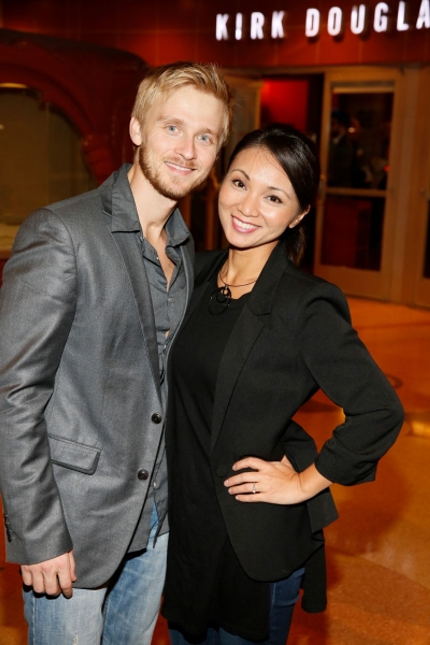 Photo Flash: STRAIGHT WHITE MEN Celebrates Opening Night at the Douglas  Image