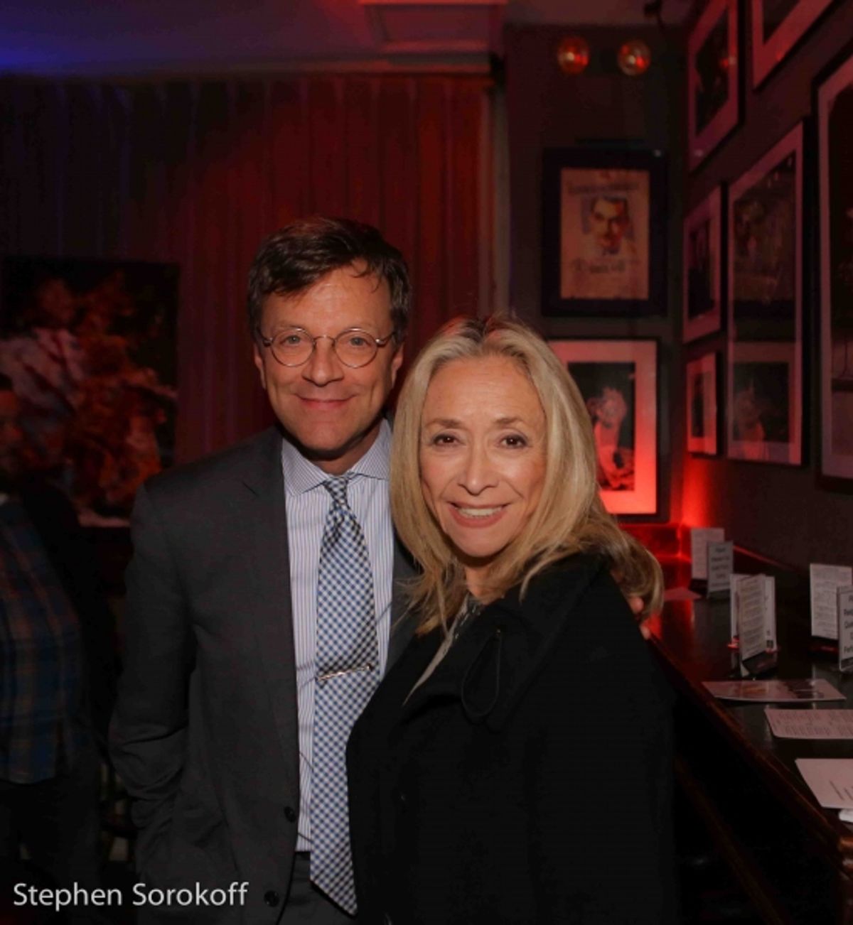 Jim Caruso & Eda Sorokoff at 