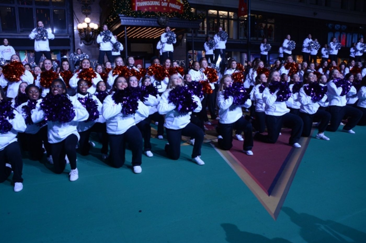 Photo Coverage: Casts of FIDDLER, ON YOUR FEET, THE KING AND I Rehearse for the Macy's Thanksgiving Day Parade!  Image
