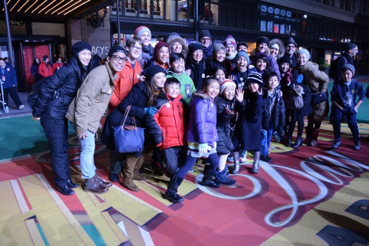 Photo Coverage: Casts of FIDDLER, ON YOUR FEET, THE KING AND I Rehearse for the Macy's Thanksgiving Day Parade!  Image