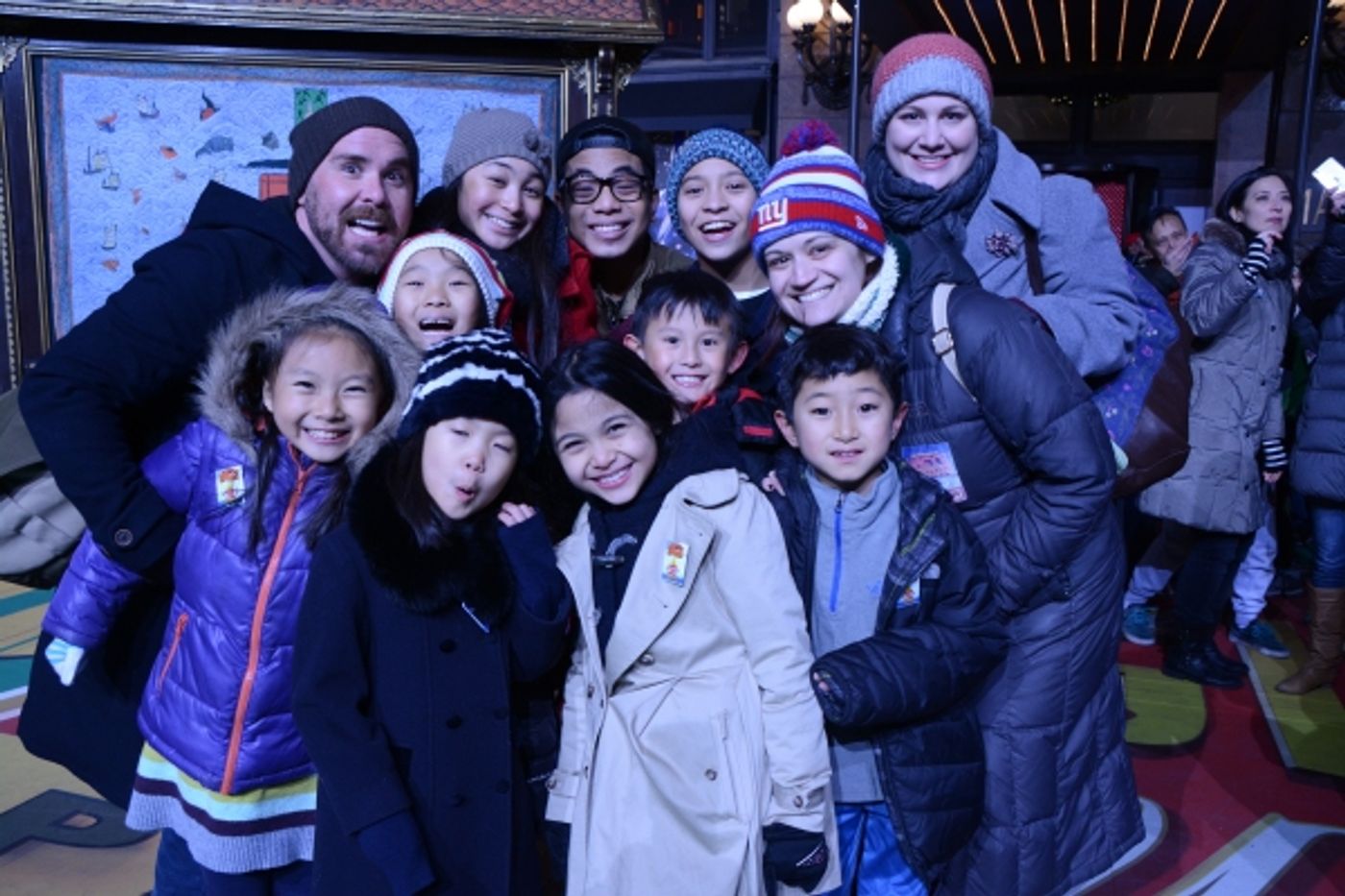 Photo Coverage: Casts of FIDDLER, ON YOUR FEET, THE KING AND I Rehearse for the Macy's Thanksgiving Day Parade!  Image