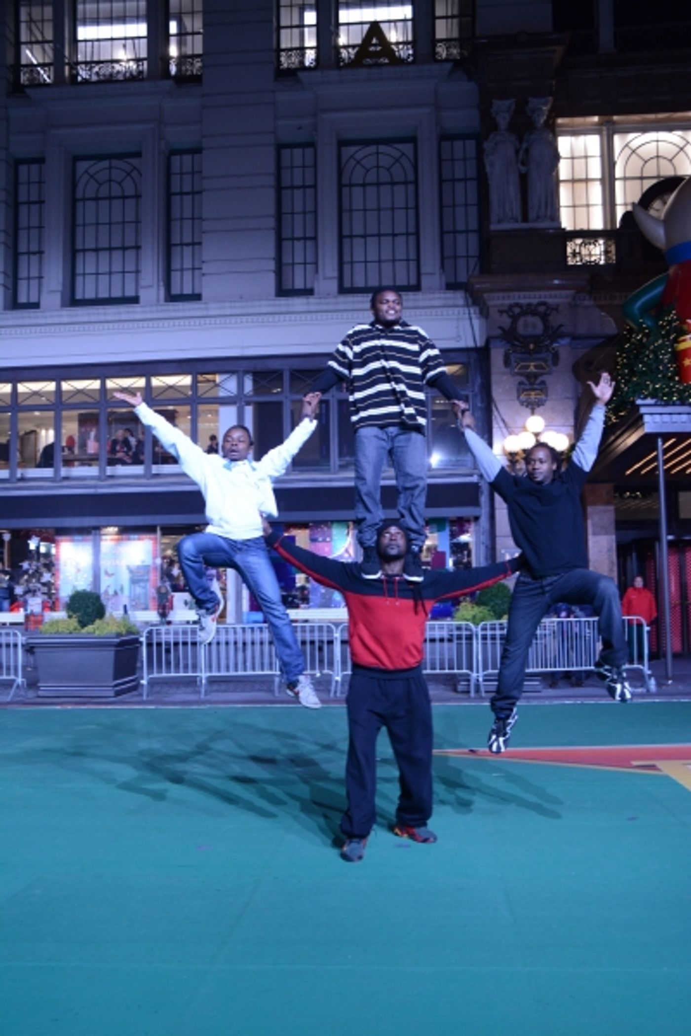 Photo Coverage: Casts of FIDDLER, ON YOUR FEET, THE KING AND I Rehearse for the Macy's Thanksgiving Day Parade!  Image