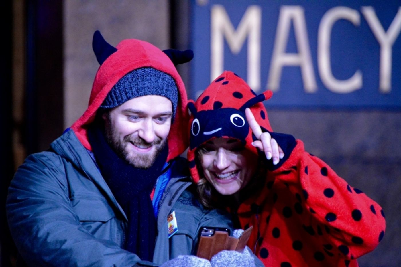 Photo Coverage: Casts of FIDDLER, ON YOUR FEET, THE KING AND I Rehearse for the Macy's Thanksgiving Day Parade!  Image