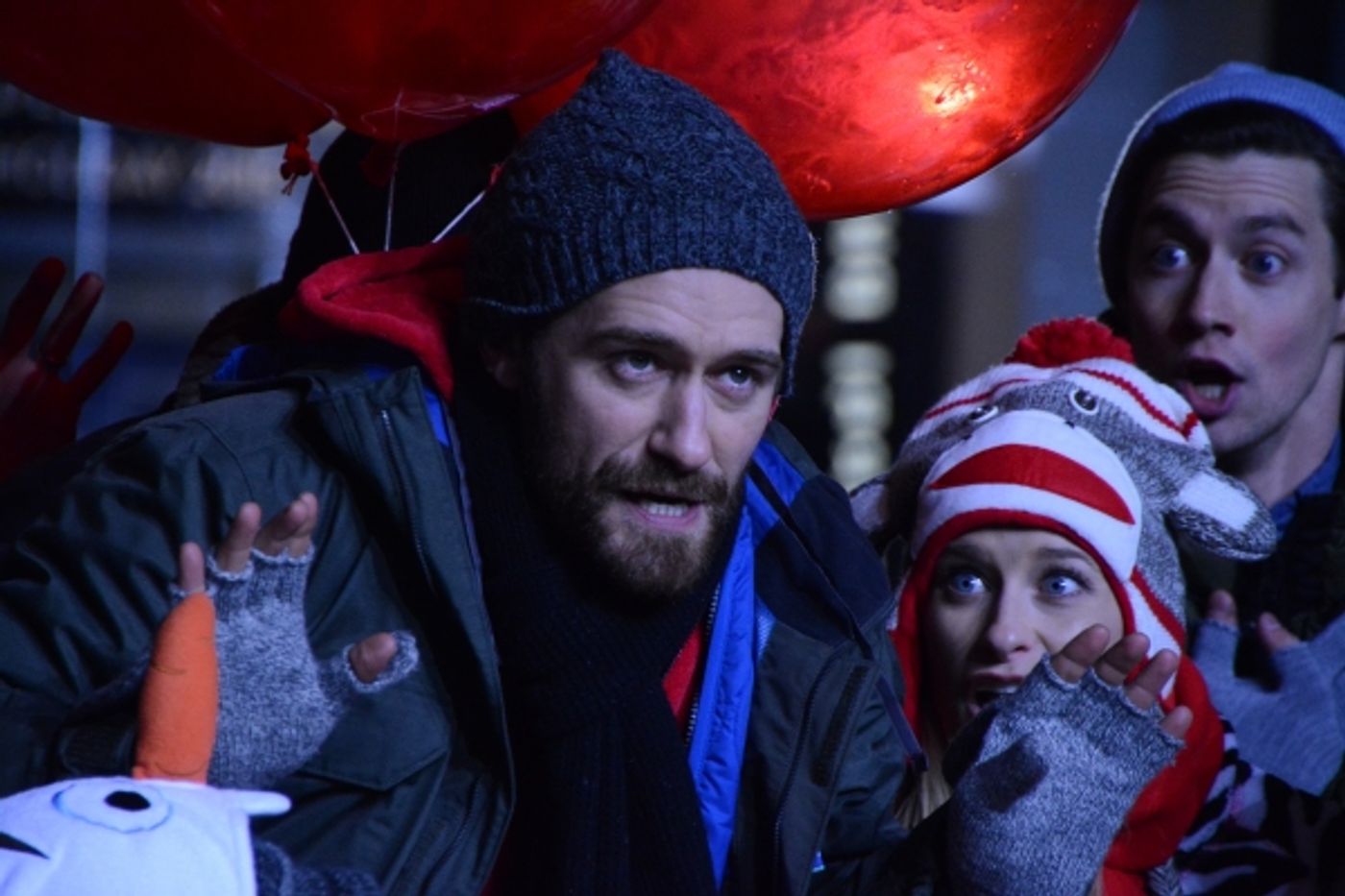 Photo Coverage: Casts of FIDDLER, ON YOUR FEET, THE KING AND I Rehearse for the Macy's Thanksgiving Day Parade!  Image