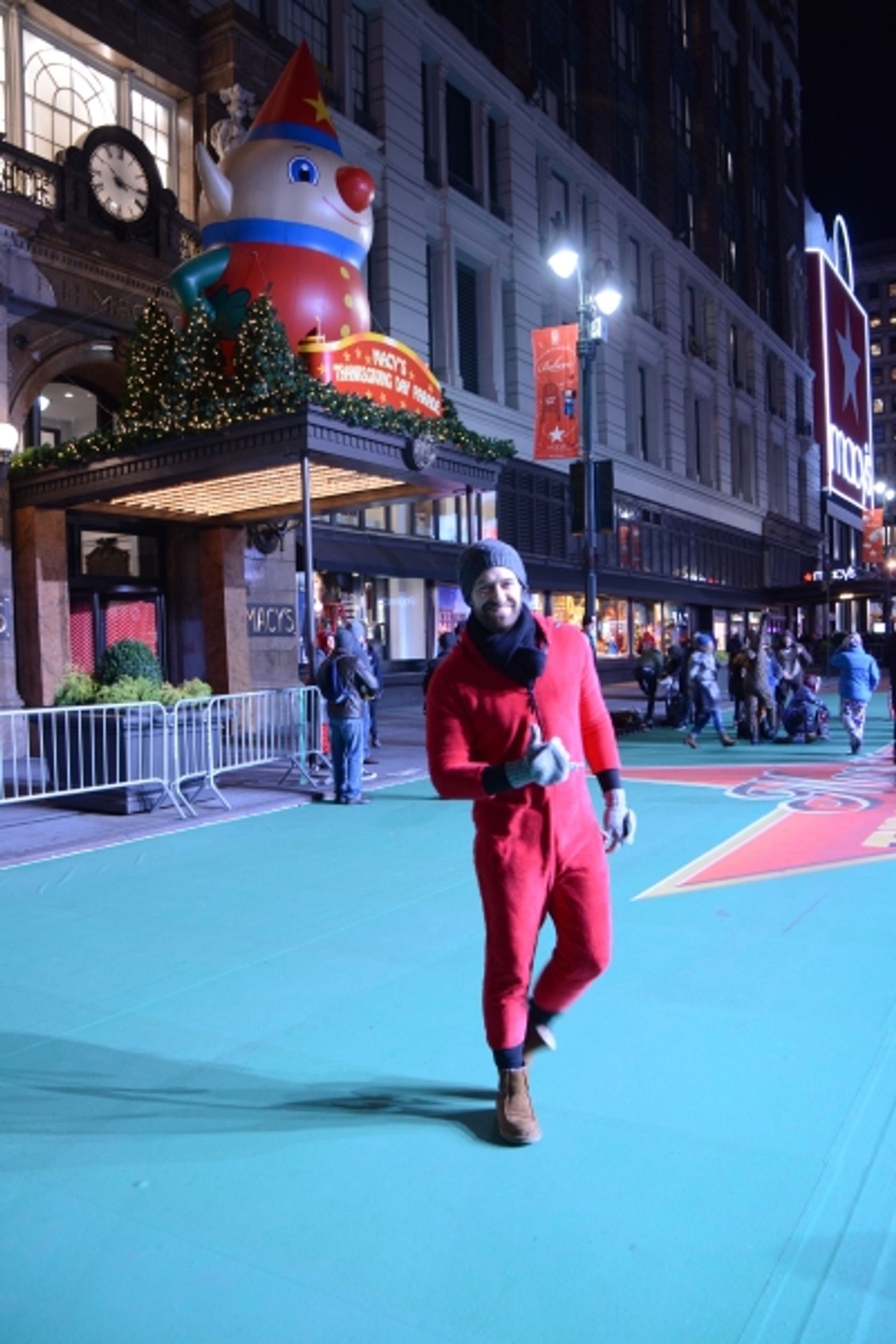 Photo Coverage: Casts of FIDDLER, ON YOUR FEET, THE KING AND I Rehearse for the Macy's Thanksgiving Day Parade!  Image