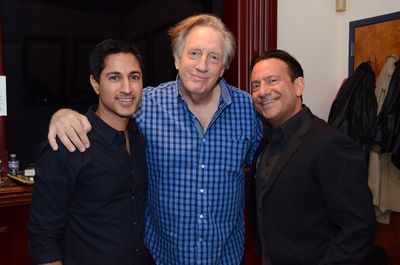 Maulik Pancholy, Alan Zwibel and Eugene Pack Photo