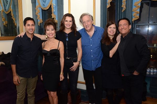 Maulik Pancholy, Susan Lucci, Brooke Shields, Alan Zwibel, Dayle Reyfel and Eugene Pa Photo