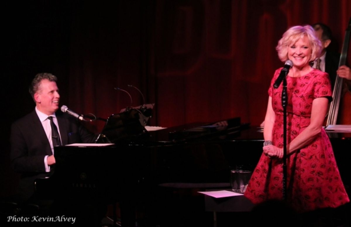 Billy Stritch and Christine Ebersole at 
