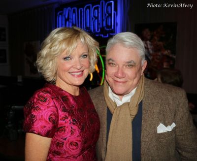 Christine Ebersole and Rex Reed Photo