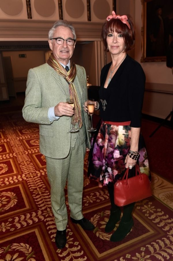 Theatre  David Gilmore and actress Fiona Mollison Photo