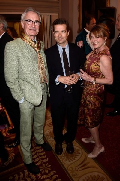 David Gilmore, guest and writer, and Broadcaster Janet Ellis Photo