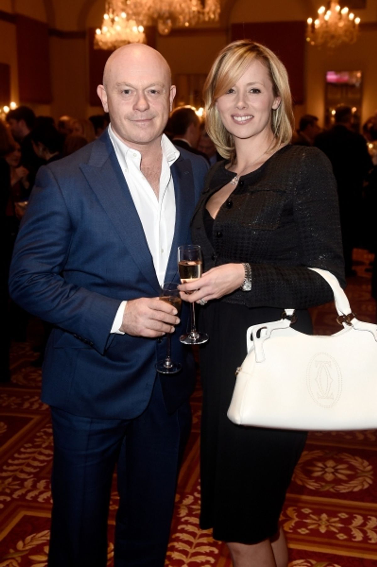 Ross Kemp and Renee O'Brien at 