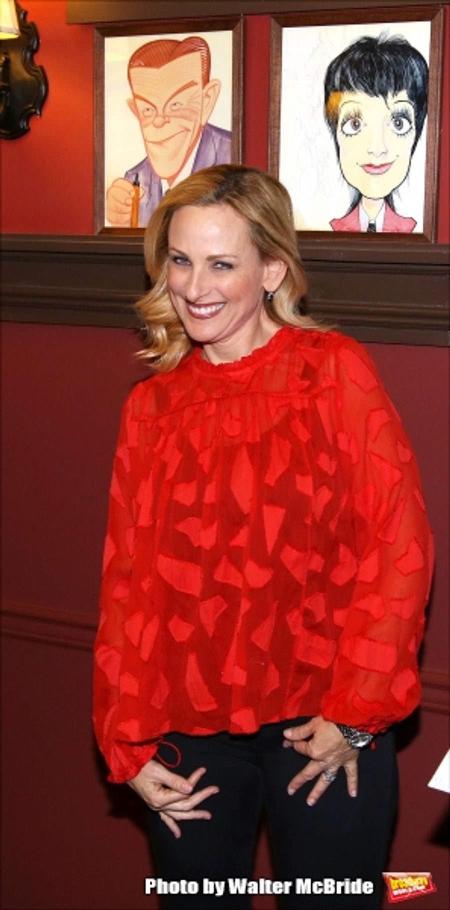 Photo Coverage: Sardi's Unveils Portrait of SPRING AWAKENING's Marlee Matlin Image