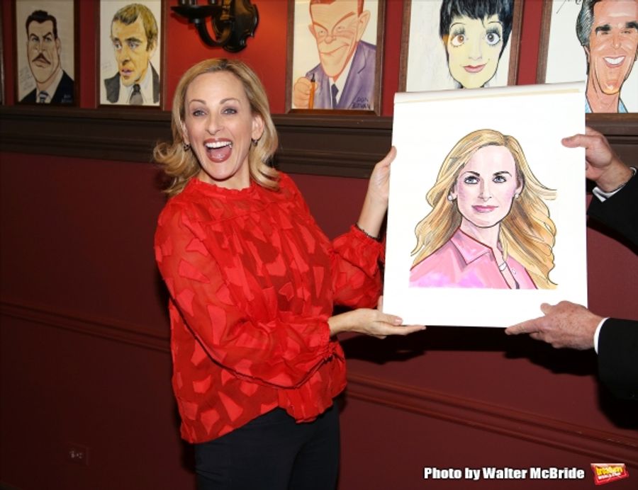 Photo Coverage: Sardi's Unveils Portrait of SPRING AWAKENING's Marlee Matlin Image