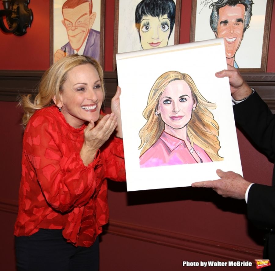 Photo Coverage: Sardi's Unveils Portrait of SPRING AWAKENING's Marlee Matlin Image