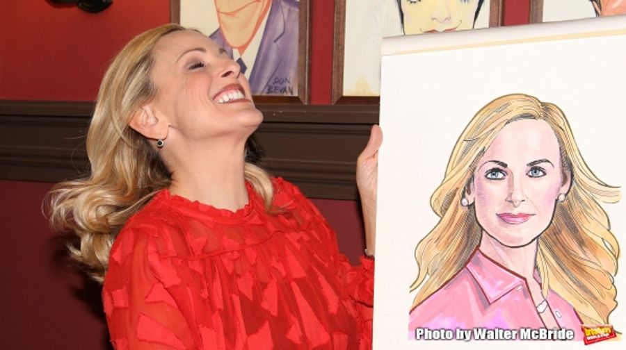 Photo Coverage: Sardi's Unveils Portrait of SPRING AWAKENING's Marlee Matlin Image