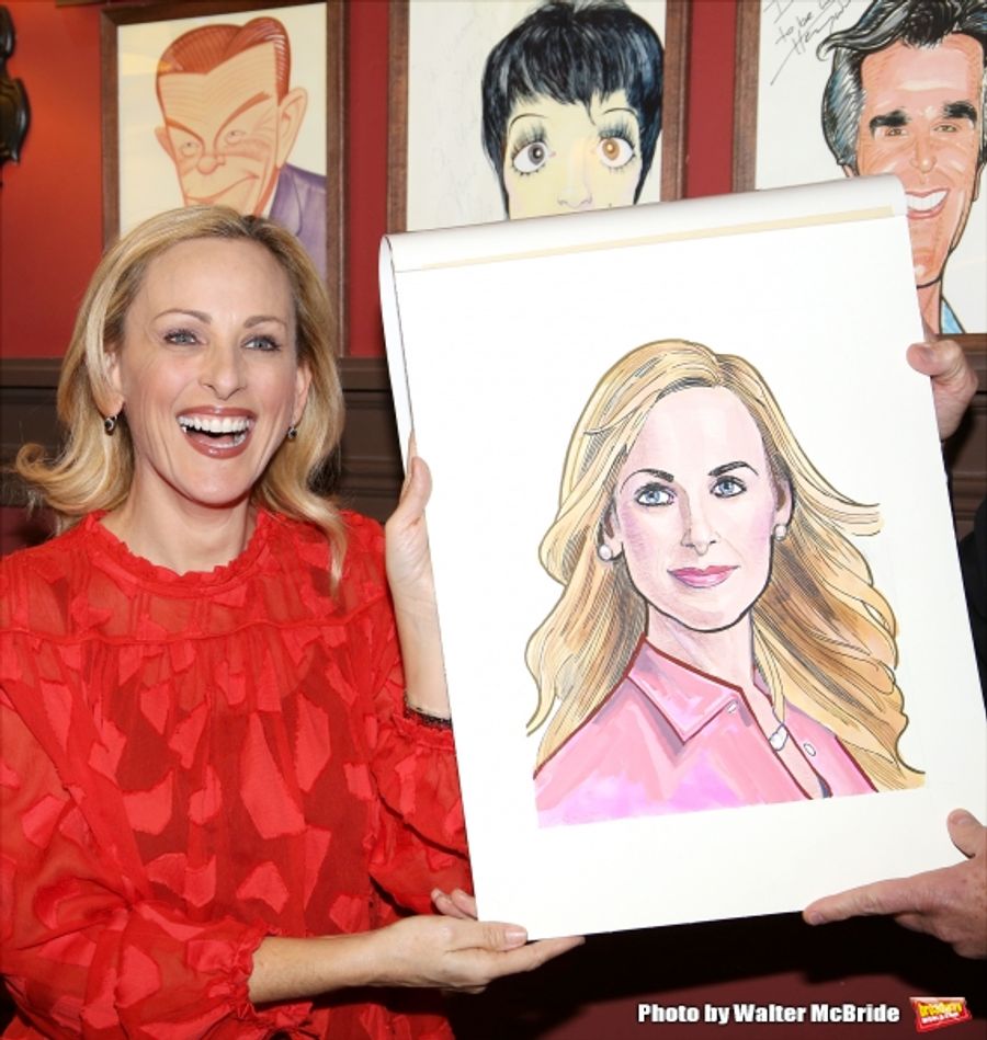 Photo Coverage: Sardi's Unveils Portrait of SPRING AWAKENING's Marlee Matlin Image