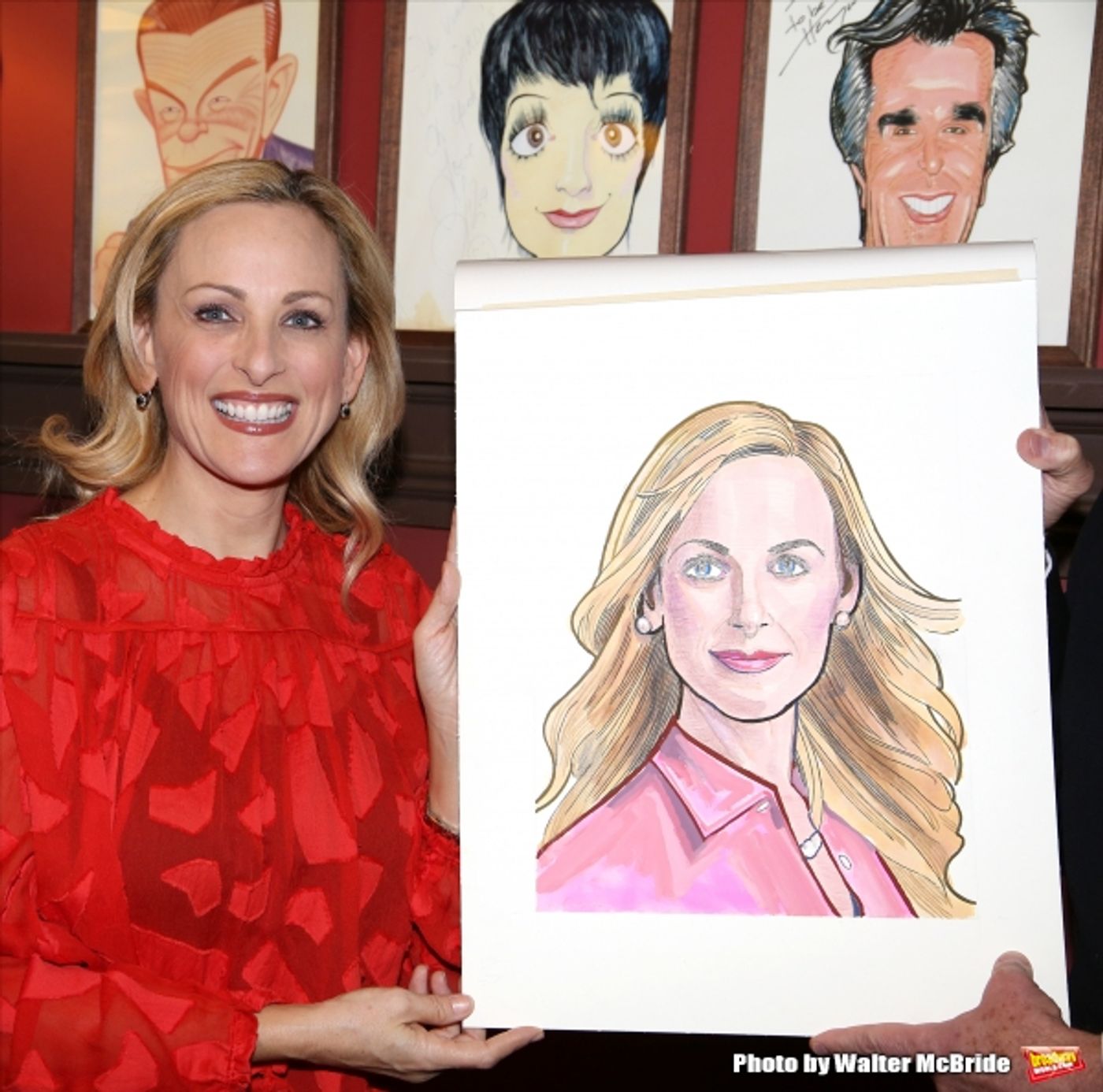 Photo Coverage: Sardi's Unveils Portrait of SPRING AWAKENING's Marlee Matlin  Image