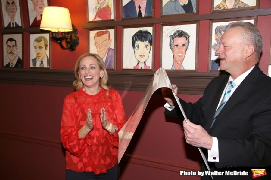 Photo Coverage: Sardi's Unveils Portrait of SPRING AWAKENING's Marlee Matlin Image