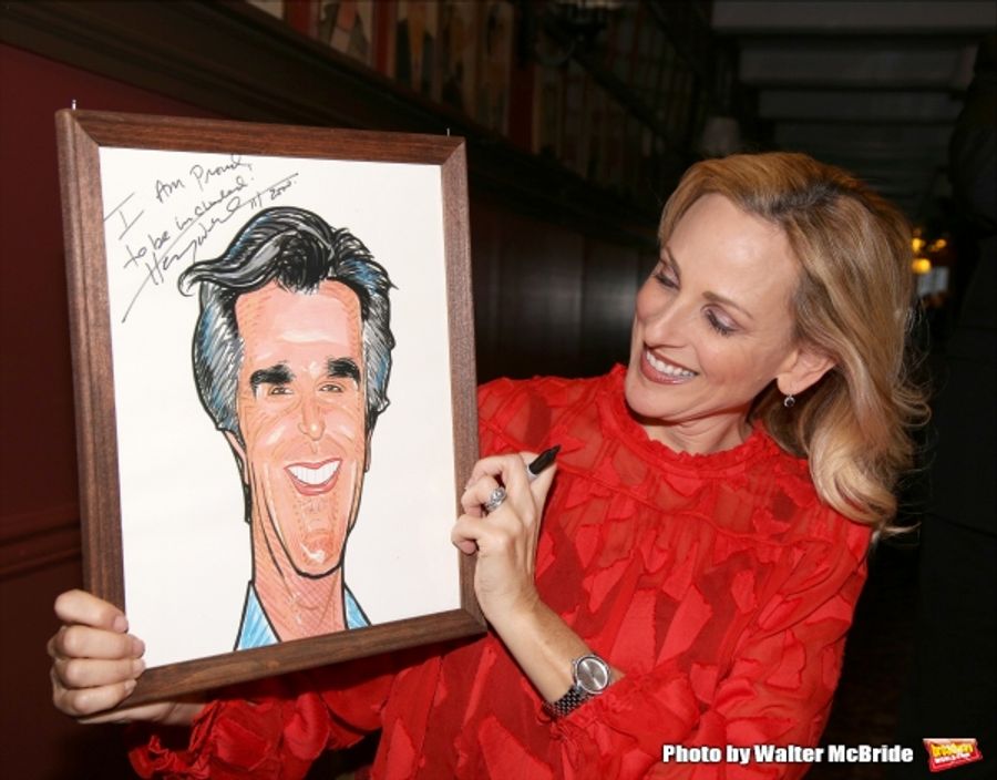 Photo Coverage: Sardi's Unveils Portrait of SPRING AWAKENING's Marlee Matlin Image